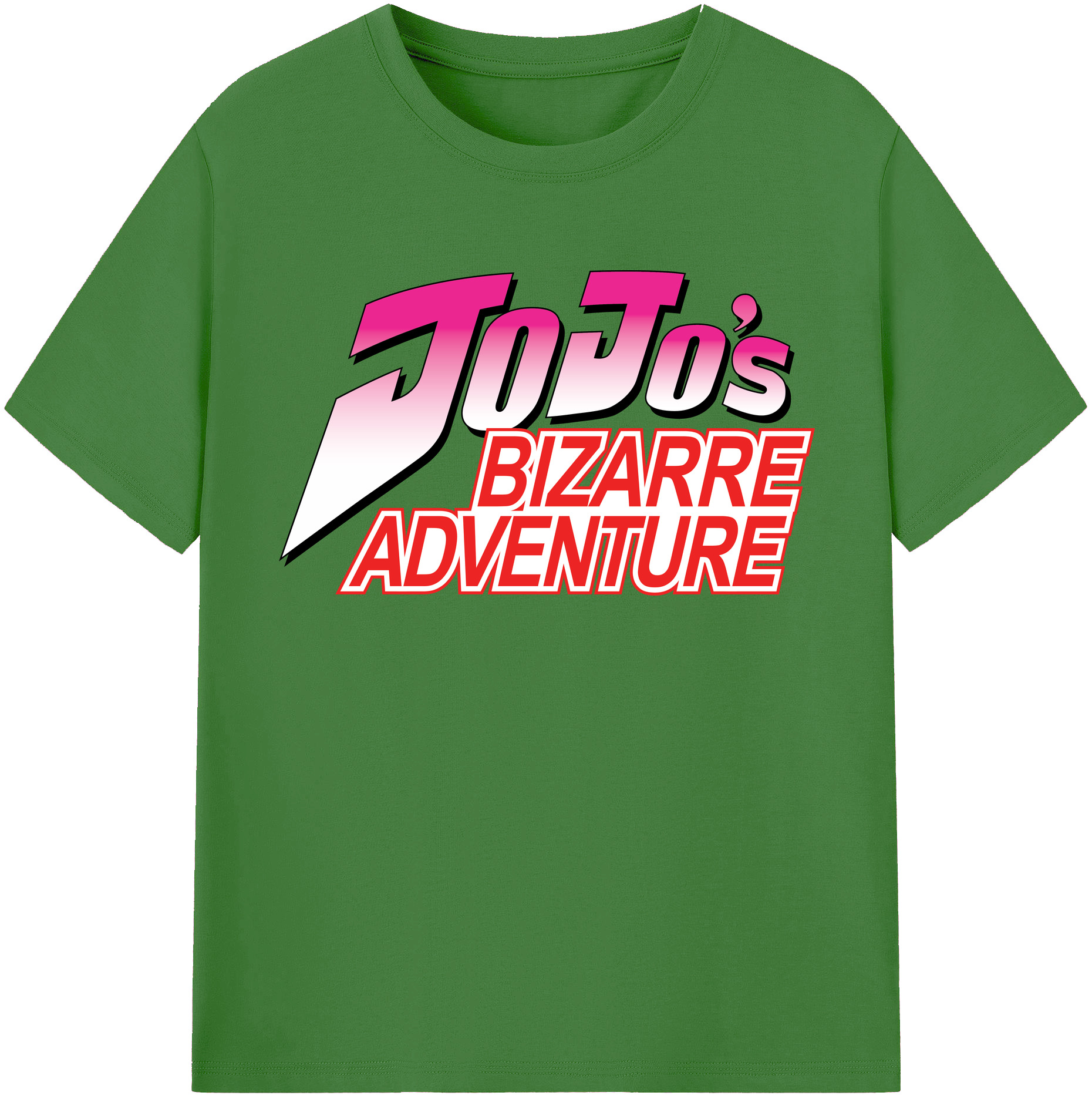 （画像用） ジョジョの奇妙な冒険 JoJo's Bizarre Adventure レディースカジュアルプリントTシャツ（綿100％）